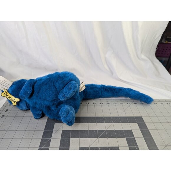 Dinamals Dinocat Bluetiful Cat Plush Plush 10 Inch 2000 Brandis Toy Storee - Picture 12 of 12